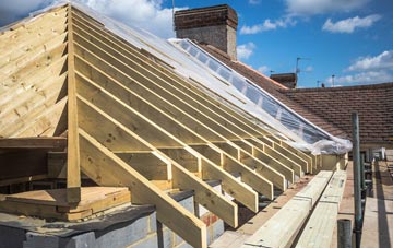 wooden roof trusses Weston